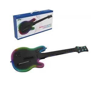 Wireless Guitar with LED for PS4, PS3 and PC