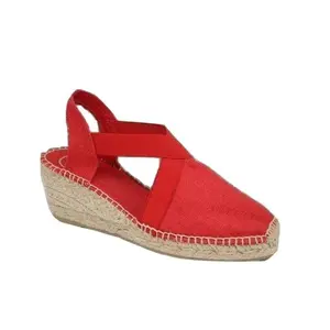 Toni Pons Ter Red Slingback Espadrille