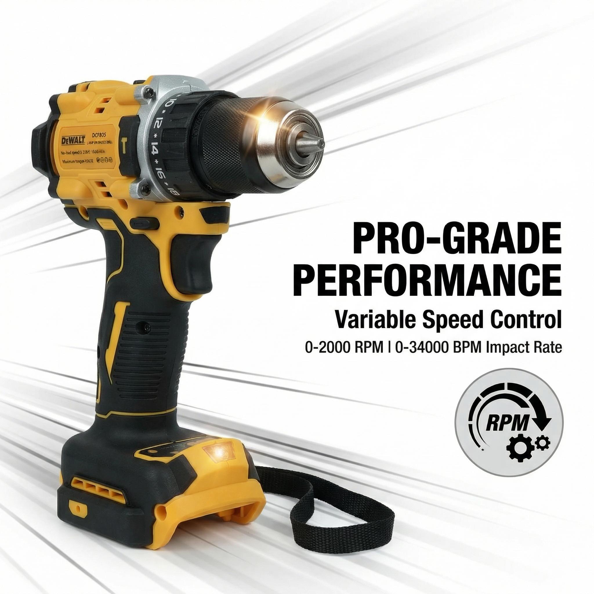 DEWALT DCF805 brushless impact drill