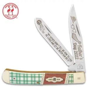 Kissing Crane 2022 Father’s Day Trapper Pocket Knife