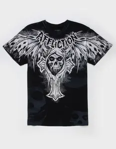 AFFLICTION x Misfits Bat Mens Tee