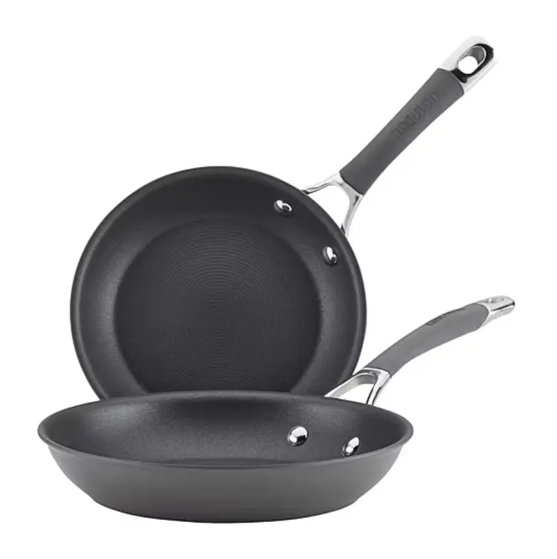 Circulon Radiance 2-Pc. Hard-Anodized Nonstick Frying Pan Set 8.5" & 10"