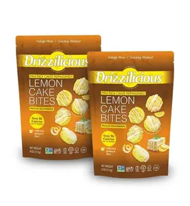 2 Pack - Drizzilicious Lemon Cake Mini Rice Cakes - New Flavor 4 oz