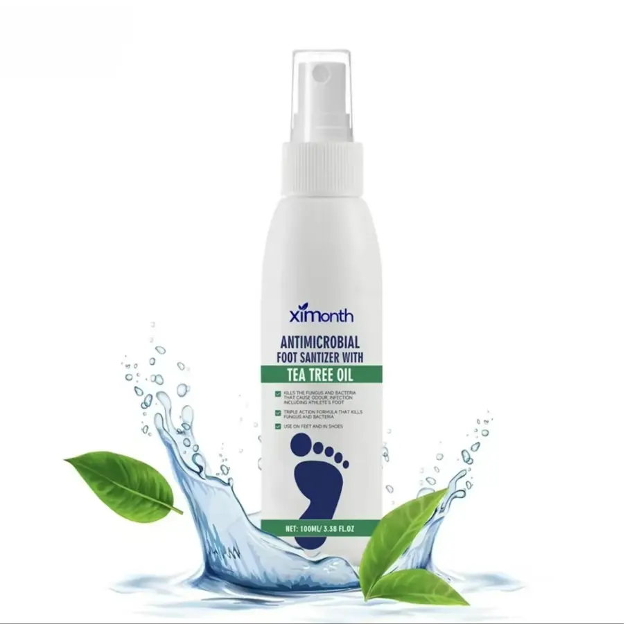 Tea Tree Dry Cracked Feet Repair Deep Moisturising Foot Spray for Dry, Cracked and Chapped  Feet, Dead Skin Callus Remover, Men's and Women's Foot Skin Care Products Daily Moisturizing