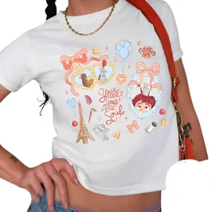 [Sale Up To 30%] Coquette bow Remy Ratatouille Baby tee Croptop tank, Your only limit is your soul shirt