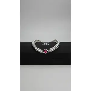 Ruby Foxtail Bracelet
