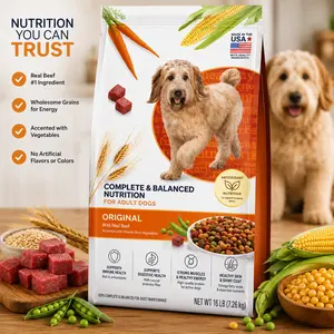 Purina Beneful Dry Dog Food, Original With Real Beef, 3.5 Lb Bag