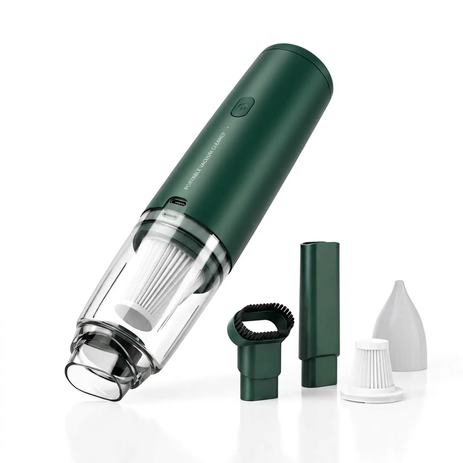 Cordless Vacuum Cleaner - High-Power Handheld Vacuum, Suitable for Car Interiors, Home, and Office - Portable Mini Vacuum with USB Rechargeable Battery, Three Professional Nozzles, Spare HEPA Filter Mesh, Lightweight Design, Available in Six Colors