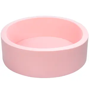 JungleDove Pink Plush Ball Pit for Toddlers with 100 Balls – Cozy Indoor Sensory Play Area, Soft & Fun Play Toy for Boys & Girls Cute
