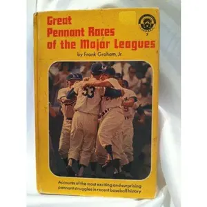 USED Book - Great pennant races of the major leagues (Little League library) by Frank Graham (Hardcover) - english