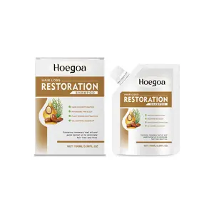 Hoegoa Natural Hair Growth Shampoo, Ginseng & Ginger Formula Anti-Hair Fall Shampoo, Oil Control Conditioner to Reduce Hair Loss (100ml/3.38fl.oz)