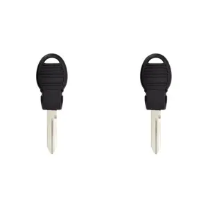 KEYS4LESS Replacement Transponder Ignition Car Key Compatible with Pickup 2011 Part Number 68033740AA Chip Id 46 Pack of 2