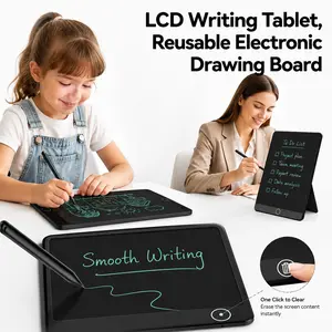 6.5" Full Screen LCD Writing Tablet, Portable Digital Notepad, Lightweight Pocket Design, Ideal For Creative Sketching Drafting