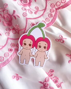Cherry Baby Angel Sticker z
