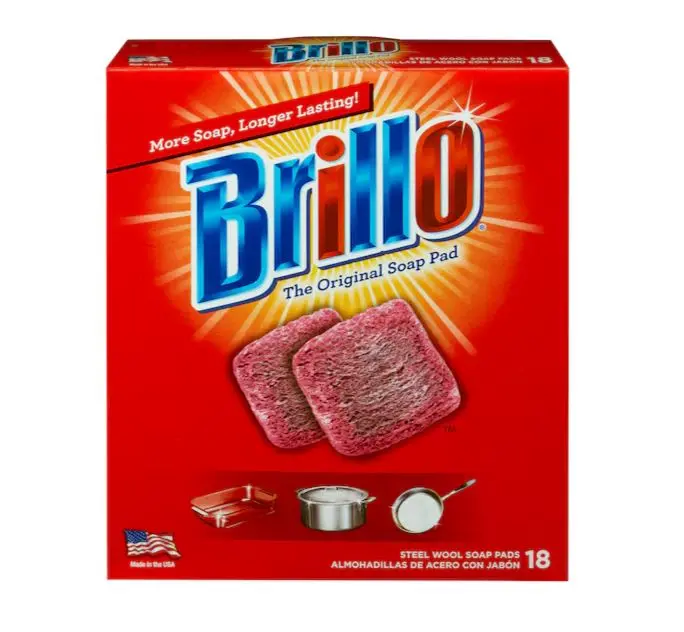 Brillo Steel wool Scouring soap pad 18 -Pack Brillo Steel wool Scouring soap pad 18 -Pack