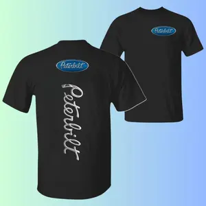 Peterbilt Logo T-Shirt – Perfect Gift for Truck Drivers and Peterbilt Fans, Men's Cotton Tee