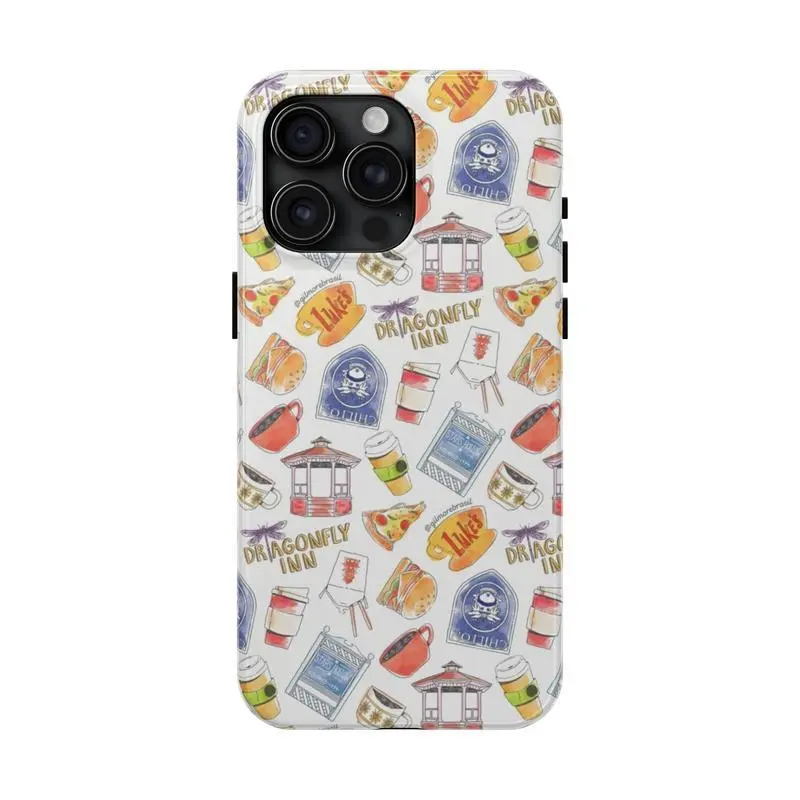 Gilmore Girls Themed Phone Case Premium Matte Texture, Protection, Shockproof, Anti-Drop, Anti-Fingerprint For IPhone 17-12, Pro Max, Pro Plus, and Samsung S25-22 Protection Safety