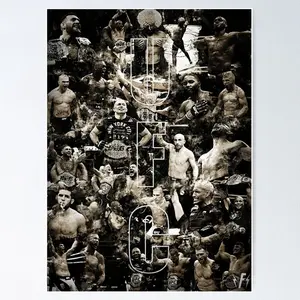 THE UFC POSTER UNFRAMED