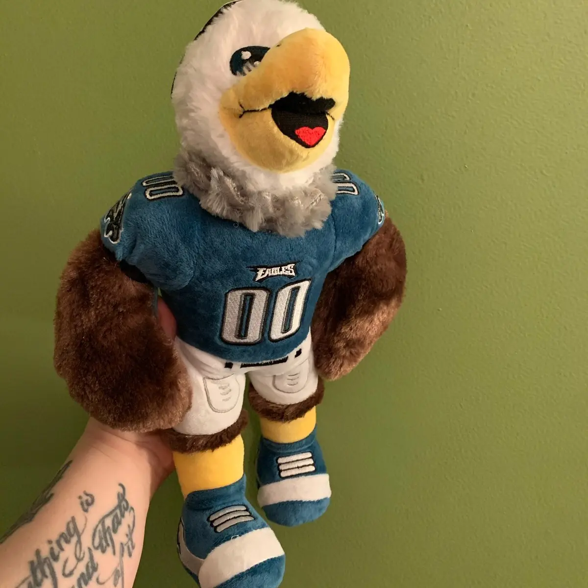 Eagles Stash Jar Piggy Bank for Adults and Children Customizable Personalizable Sports Fans Welcome Plastic Hidden Storage