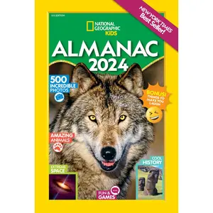 USED-National Geographic Kids Almanac 2024 (Us Edition) by National Geographic Kids (Paperback)
