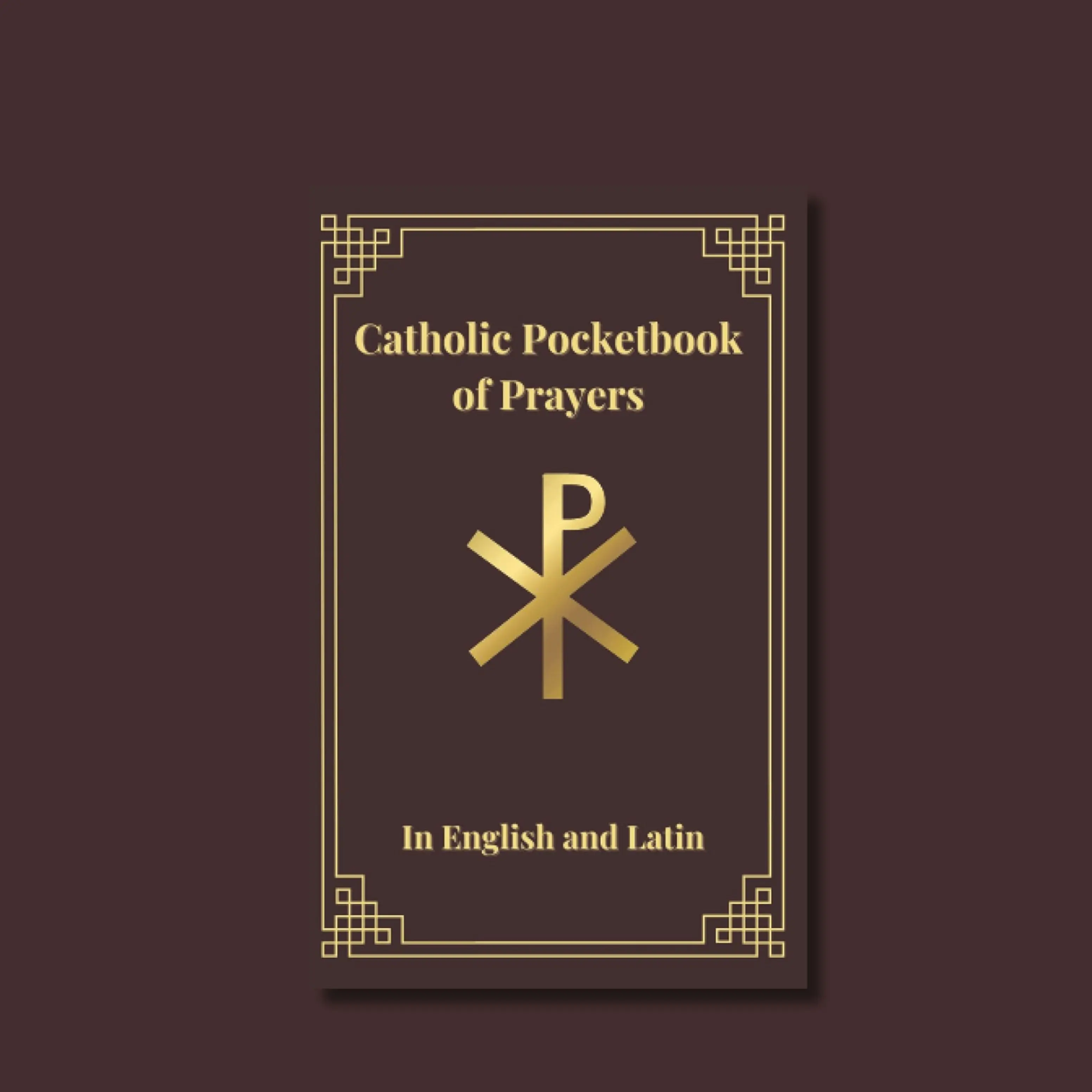 Bilingual Catholic Prayerbook - English-Latin Trade Paperback, Contains Prayers in English and Latin, Enhances Your Spiritual Journey for Devotions and Reflection