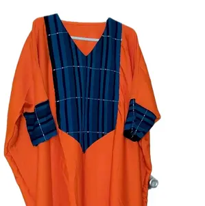 Women's Long Bubu Dress for Casual Wear - Womenswear