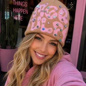 Pink Coffee Beanie
