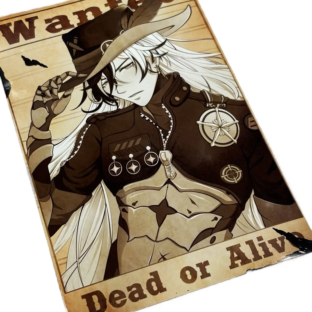 Boothill 5x7 or 11x17 Art Print Honkai Star Rail Fan Art Wanted Poster for Bedroom and Office Decor Artistic Wall Decoration Ornaments Photo collectible print anime