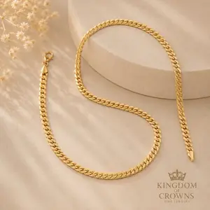 Miami Cuban Necklace 18K Gold-Plated