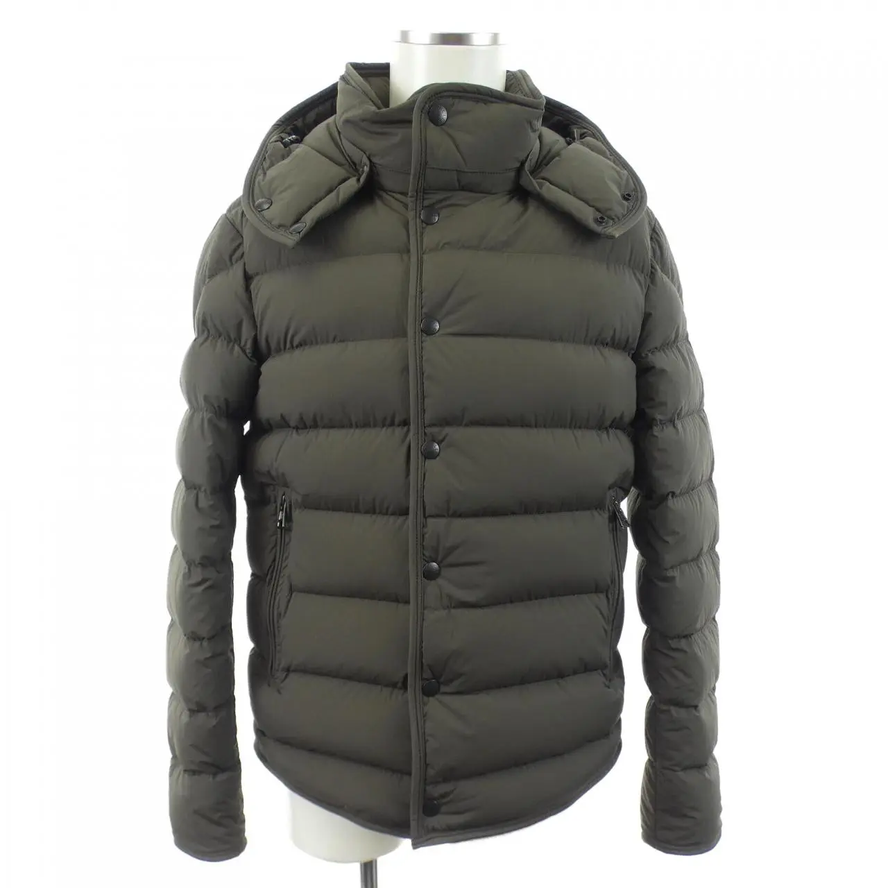Pre-owned MONCLER Nylon Small Leather Goods NAZAIRE Down Jacket
