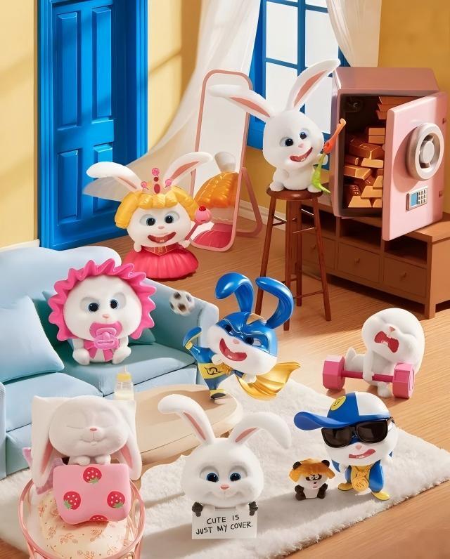 The Secret Life of Pets - Snowball Series Figurine Blind Box (Single Box) The Secret Life of Pets - Snowball Series Figurine Blind Box (Single Box)