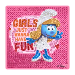 Smurfette™ Fun Vibes - Easy Gem™ Sparkle Boards Diamond Painting Kit