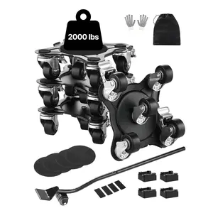 VEVOR Furniture Dolly Heavy Duty Furniture Mover with 5 Wheels 1200 lbs Capacity VEVOR Furniture Dolly Heavy Duty Furniture Mover with 5 Wheels 1200 lbs Capacity