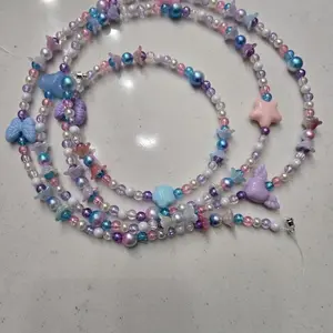 Waistbeads-Barrel Clasp-Colorway- Cutie 58.5  Inches High-Quality Beads for Casual & Formal Occasions