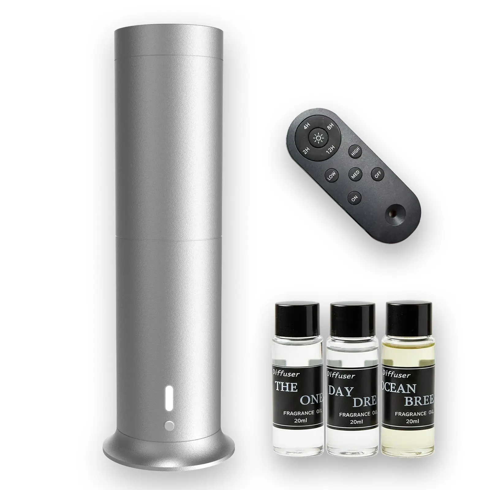 Cordless Rechargeable Aromatherapy Diffuser - Diffusers Humidifiers Fragrance Machine, No Outlet Needed, Cold-Air Tech, 1000sqft Coverage, 3x20ml Natural Oils, Home Spa Relaxation, Hotel Scents for Master Bedroom