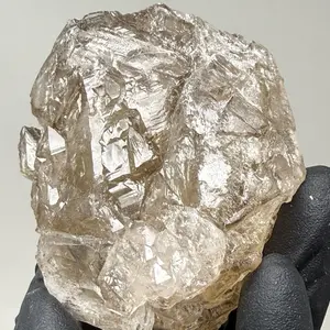 2.75” Rare DT Natural Alligator Citrine Specimen - Elestial Citrine & Smoky Quartz