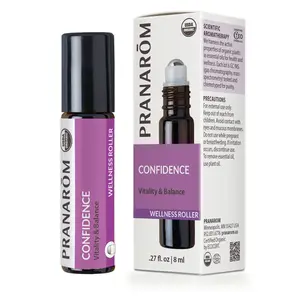 Confidence Mood Roller Essential Oil Wellness Blend - Bio