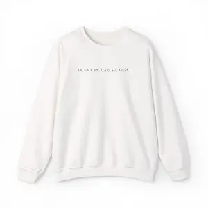 Funny Carl's a Mess – Can't Right Now Embroidered Quote Oversized Sweatshirt – Vintage Washed Unisex Summer House Vibe for Casual Loungewear Streetwear