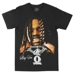 Youth + Adult King Von Big Face Graphic Tee, Vintage Rap Shirt, Retro 90s Hip Hop graphic tee, Streetwear, Family Trip Shirt OQX JWD