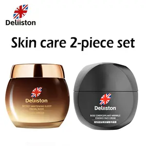 [Deliiston] Glow Triple Care Set | Mix & Match Mask Face Cream Set, Glass Glow Skin, Gentle Skin Renewal, Pore care & Night Moisturizer
