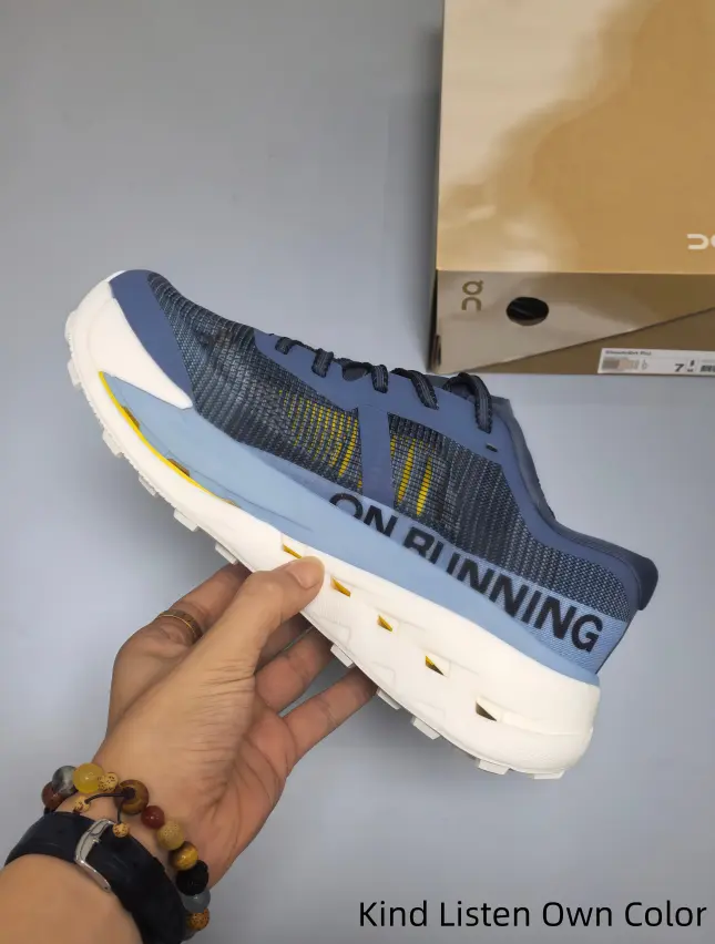 Light water-repellent mesh athletic shoes with non-slip soles stay steady on wet city roads after light spring and summer rainfall