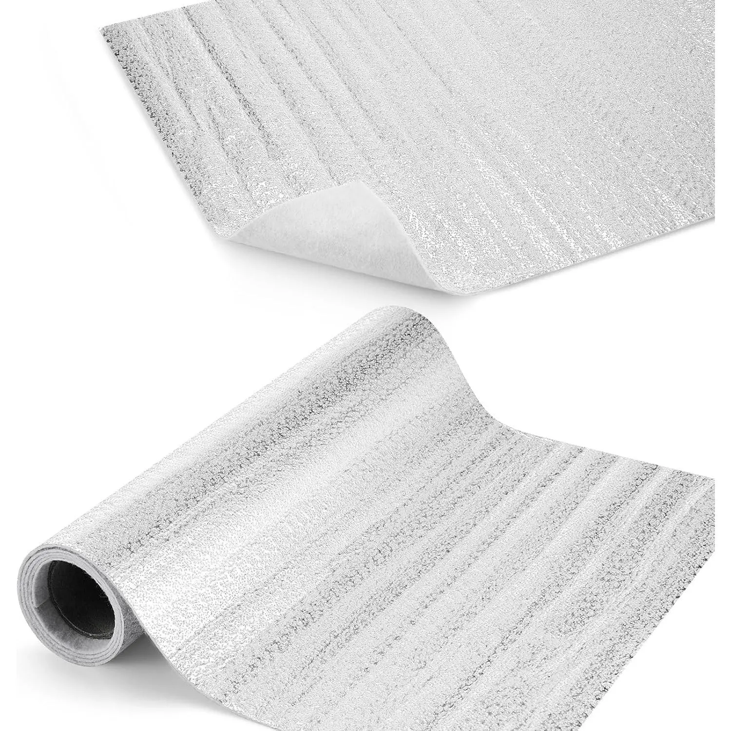 1 Roll 12 Inch x 1 Yard Heat Resistant Batting for Potholders Insulated Fabric Thermal Lining Batting for PotHolders Heat Reflective Fabric