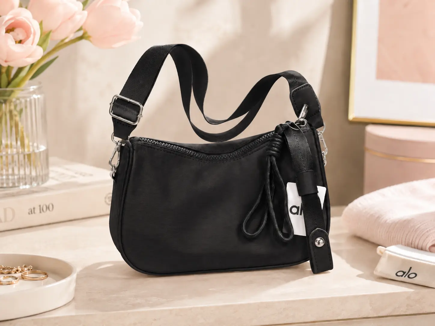 Mini Odyssey Bag Women's Lightweight Water-Repellent Crossbody Sling Bag - Adjustable Strap, Multi-Zip Pockets - Travel, Shoulder Bag for Daily Commute, Campus Trendy Street Style Essentials, Crossbody Bags For Women