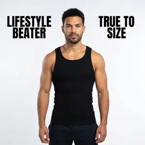 Premium Soft Cotton Basic Tank Top – Breathable Sleeveless Undershirt for Men and Women, Ideal for Workout & Daily Use