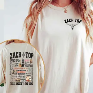 Country Music Tshirt, Zach Top, Making Country Music Country Again, Western Style Shirt, Vintage Zach Top Country Music Festival 2025