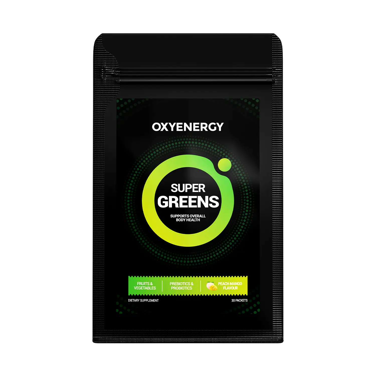 OXYENERGY SUPER GREENS Digestive Blend Natural Supplement - Daily Greens, Prebiotics, Probiotics, Adaptogenic Herbs, Ashwagandha Root, Gut Support for Health and Wellness, Body Health Nutrient Boost