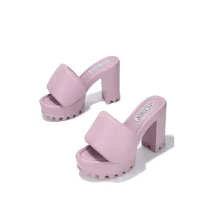 JADE Platform Heels- Mauve