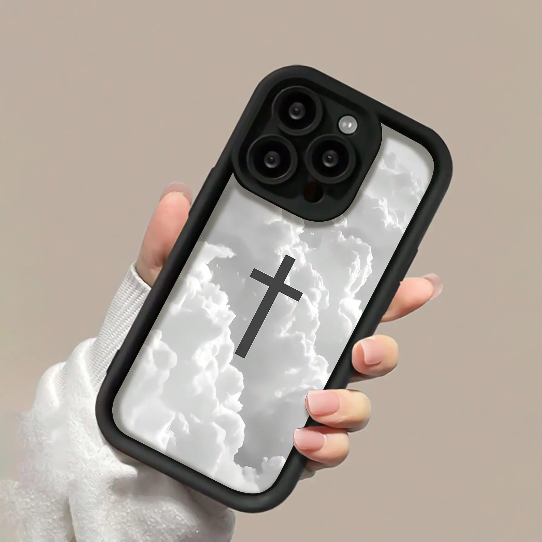 Shockproof Anti-Fingerprint Full Protection Phone Case, Sandblasted Finish, Compatible with iPhone 11-17 Pro Max/XR/x/XS