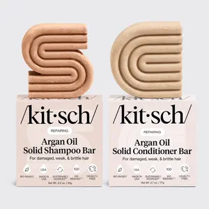 Kitsch Repairing Argan Oil Shampoo & Conditioner Combo Pack