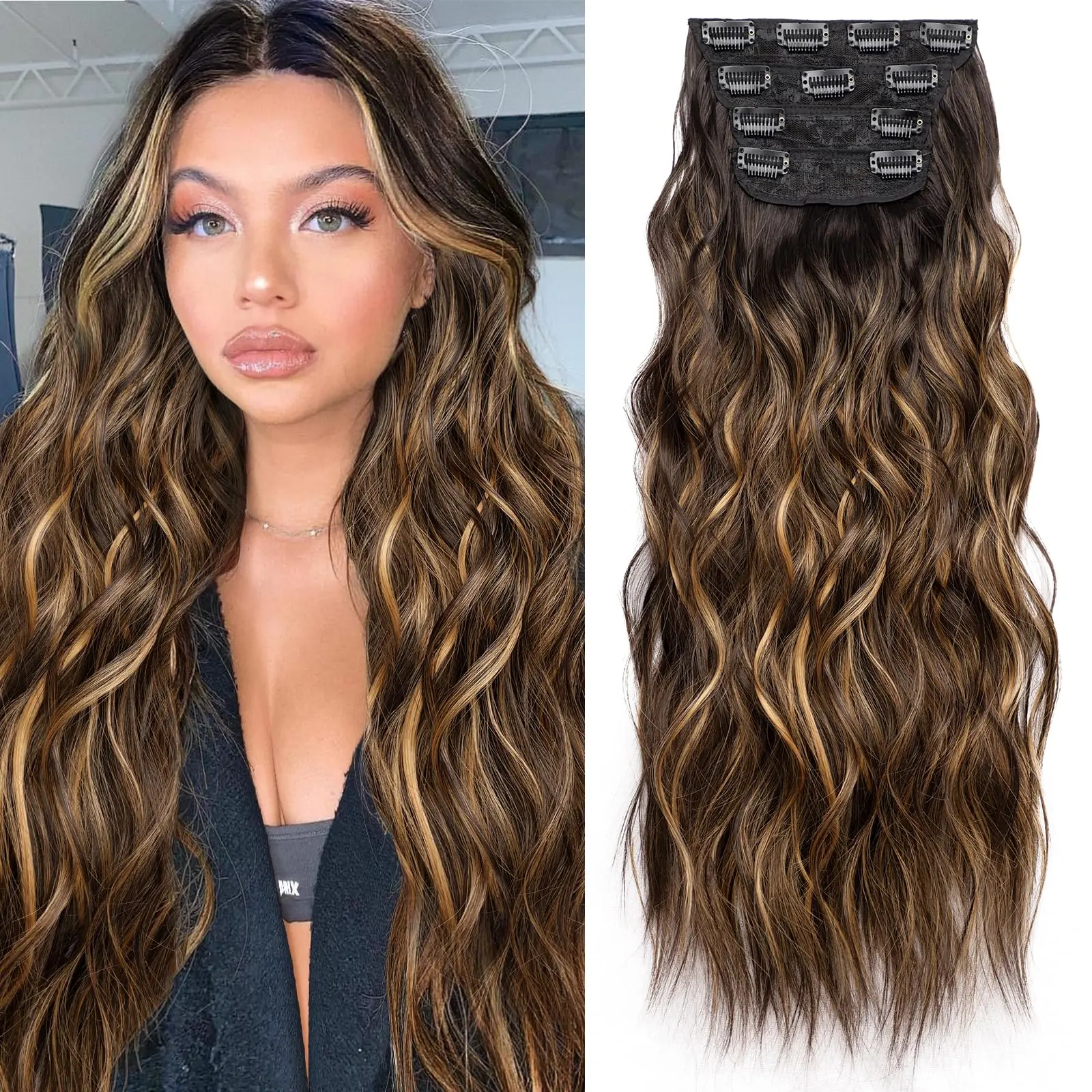 Black&Dark mix light brown